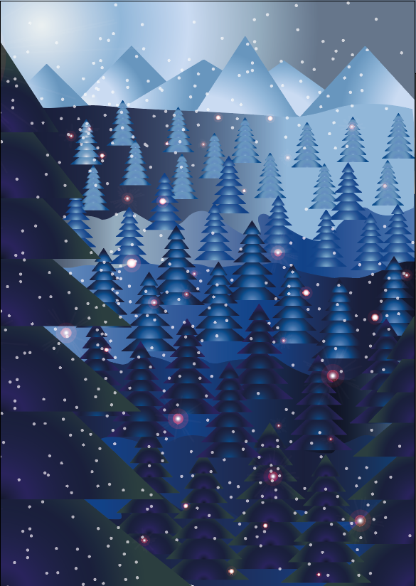 schneelandschaft